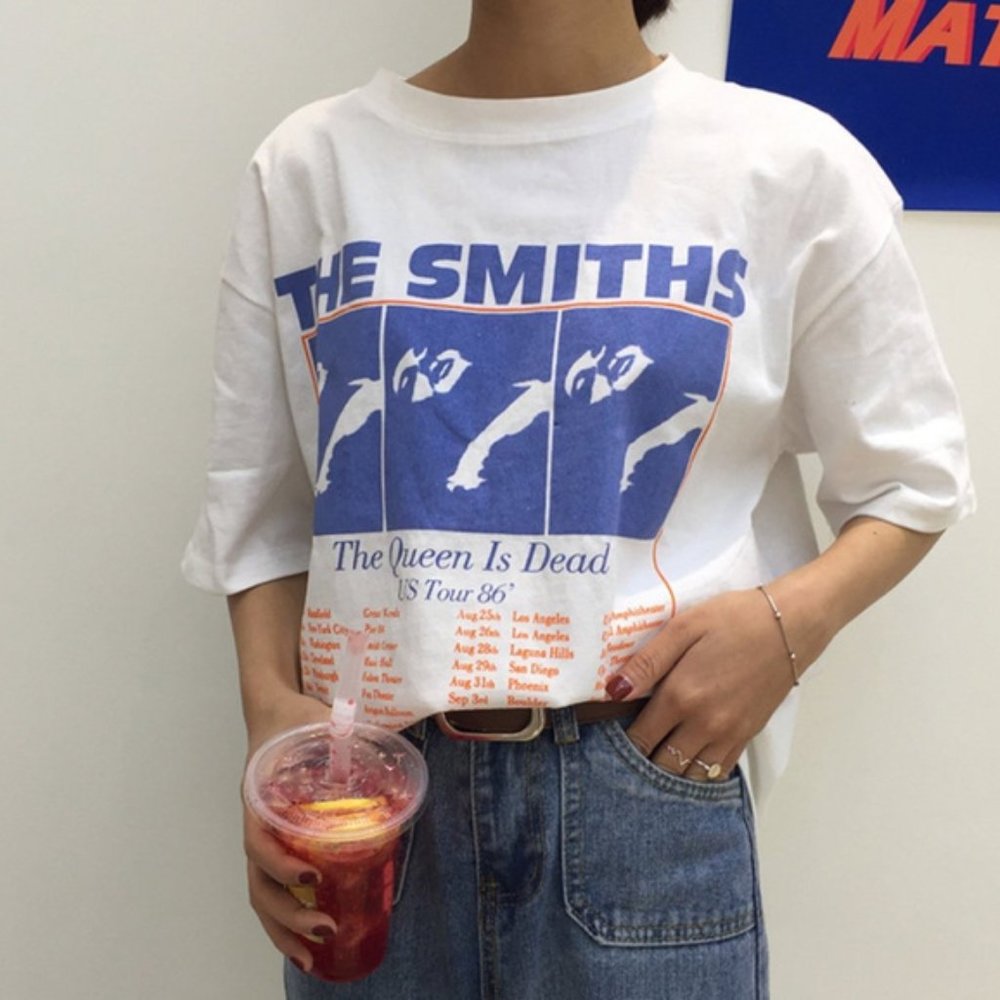 The Smiths The Queen is Dead Tour T-Shirt Size S